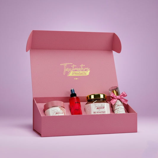 مجموعة الملكة👑 لجسم مثالي + الزيت المعجزة هدية🎁